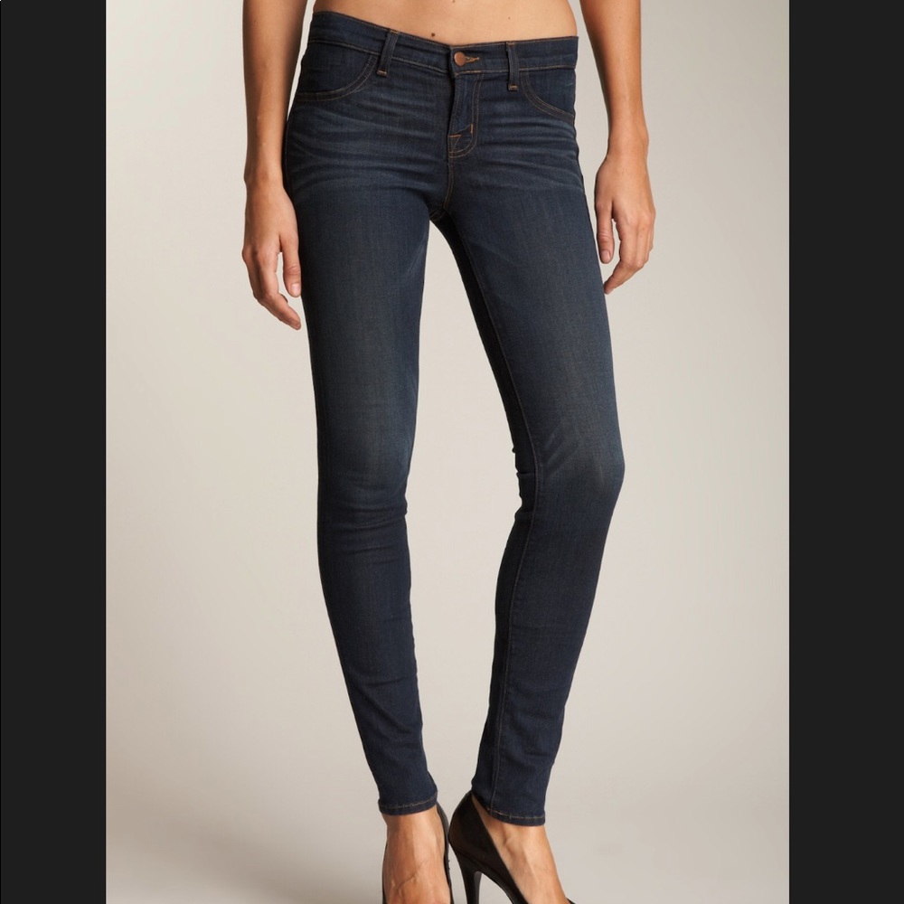 J Brand Medium Wash Skinny Jeans